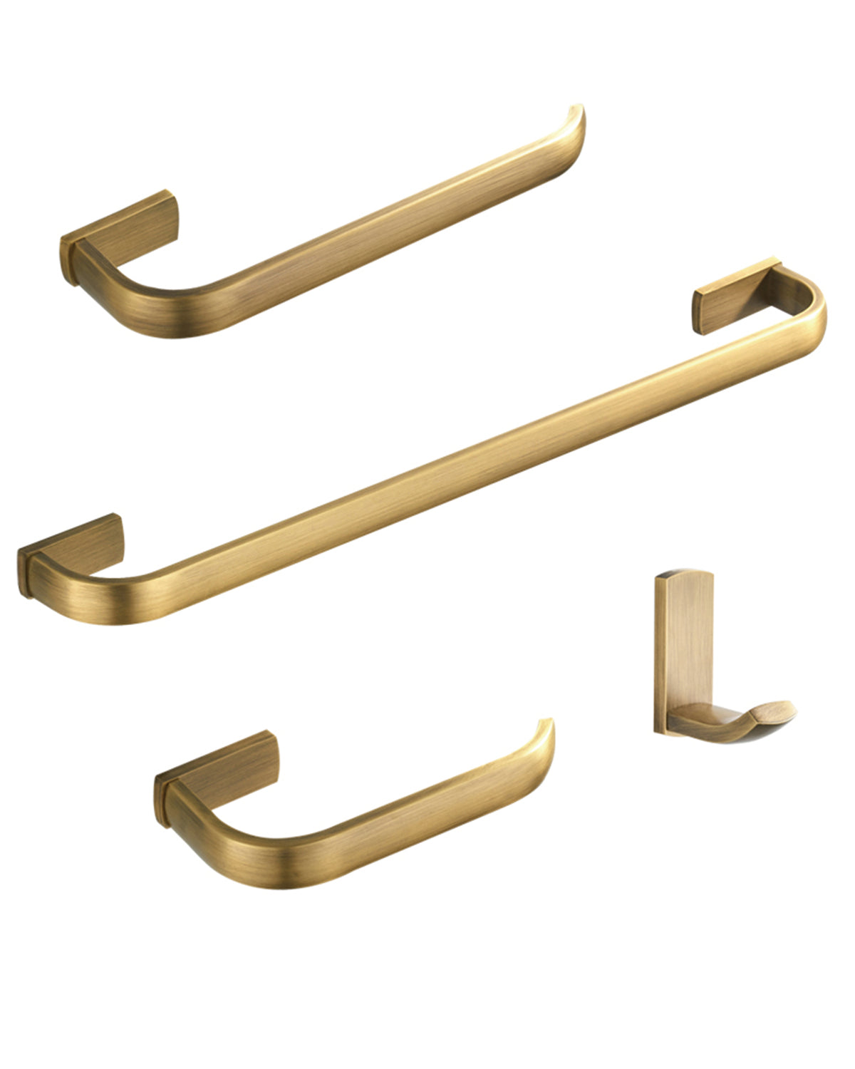 84 Brass Bathroom Accessories Set