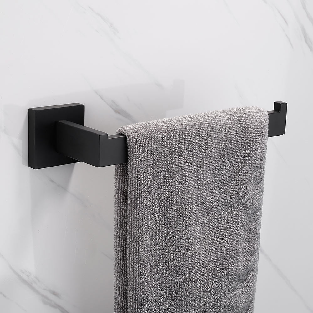 4 in1 Bathroom Accesories Set Towel Bar +Towel Ring +Toilet Paper Holder+Towel Hook ,Wall Mounted