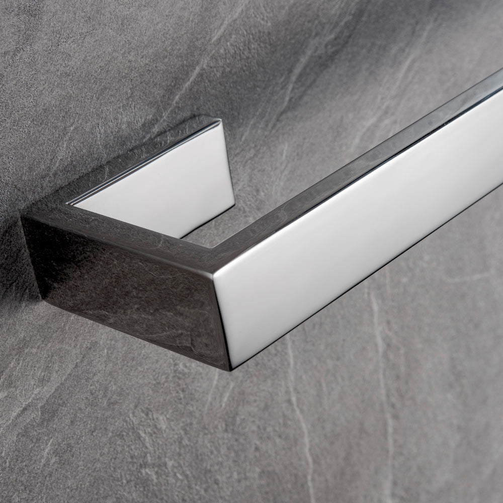 SUS304 Stainless Steel Bathroom Towel Ring Wall Mounted Towel Rail / 3 Color /Space Saving