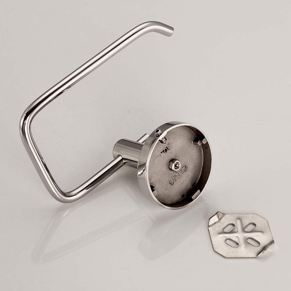SUS304 Stainless Steel Bathroom Toilet Paper Holder Wall Mounted Toilet Roll Holder Chrome finish