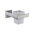 Stainless Steel Toothbrush Cup Holder Chrome Finsh Wall Mounted Bathroom Accessories