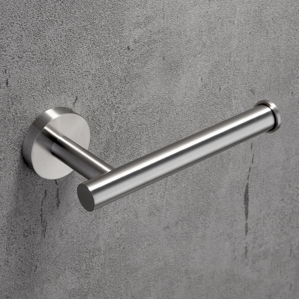 Stainless Steel Round Toilet Paper Holder | 3 Colors | Timeless Design Bathroom Toilet Roll Holder