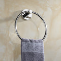 Stainless Steel Bathroom Single Layer Towel Bar Chrome Towel Rail Holder Wall Mounted