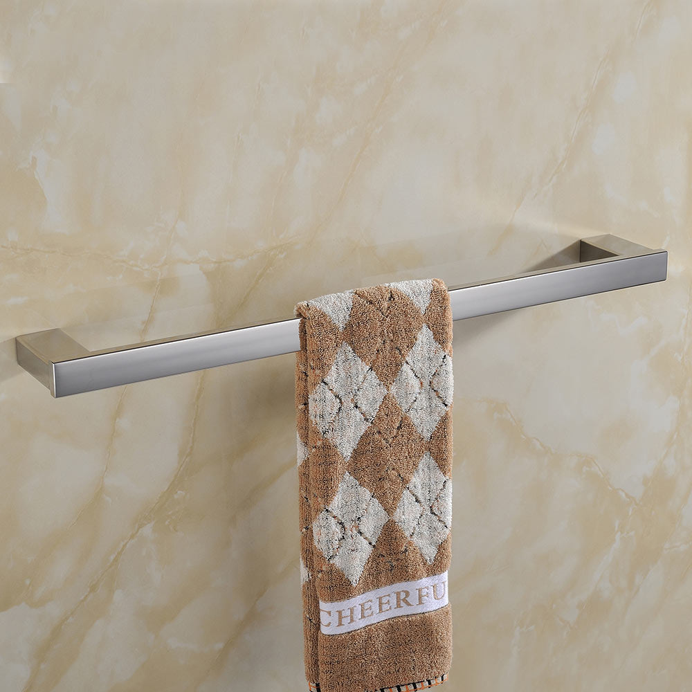 SUS 304Stainless Steel Single Layer Towel Bar for Bathroom Kitchen ,Wall Mounted