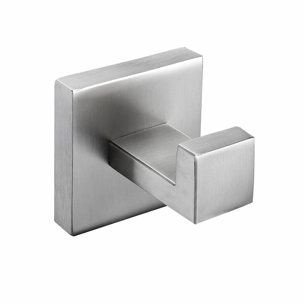 Stainless Steel Towel Hook | Modern Square Design | Customizable Colors & Sizes for Bathroom & Kitchen