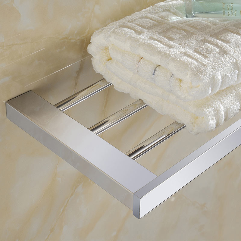 SUS304 Stainless Steel Towel Rack Towel Rail For Bathroom ,Wall Mounted