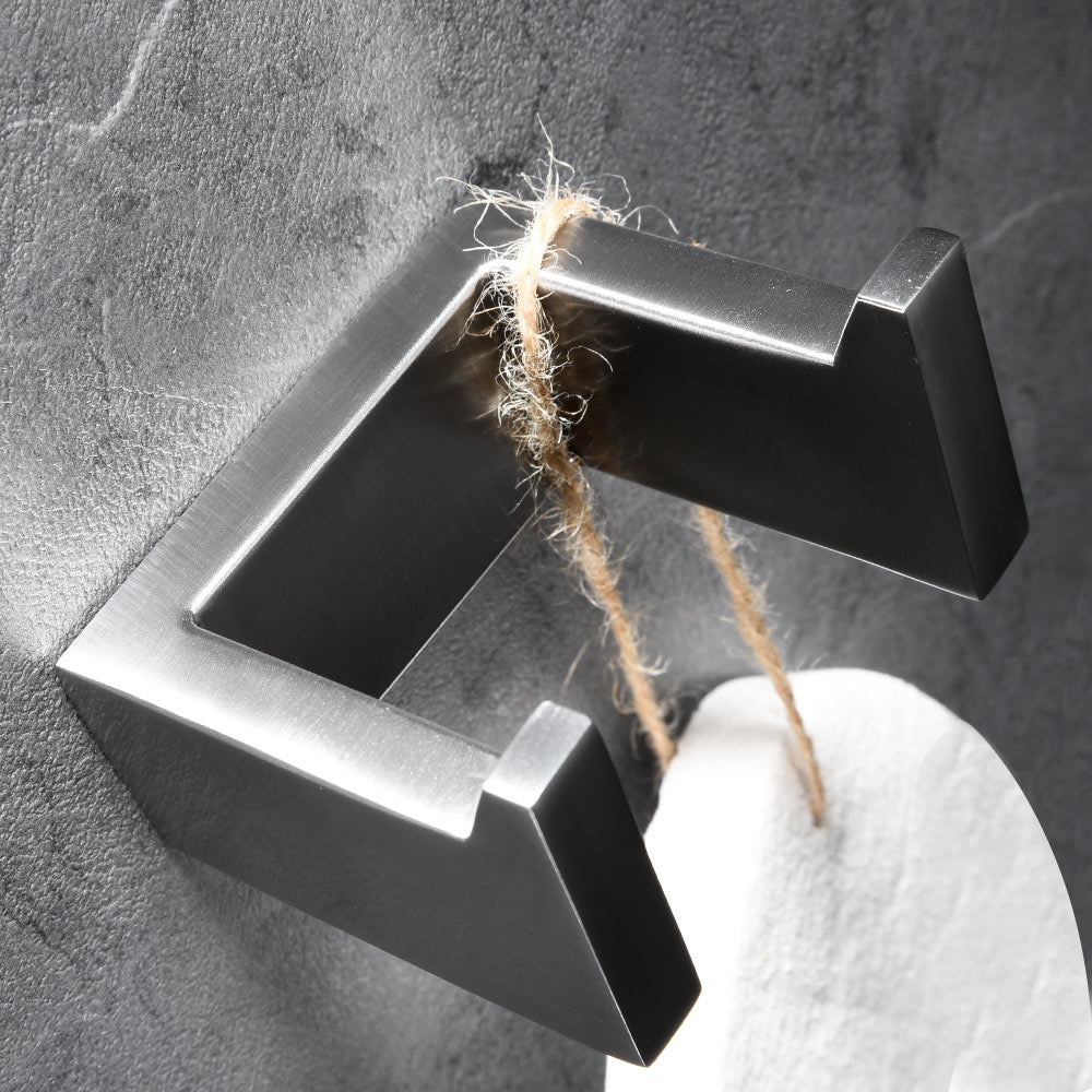 Stainless Steel Towel Hook | 3 Colors | Easy Install for Bathroom & Kitchen