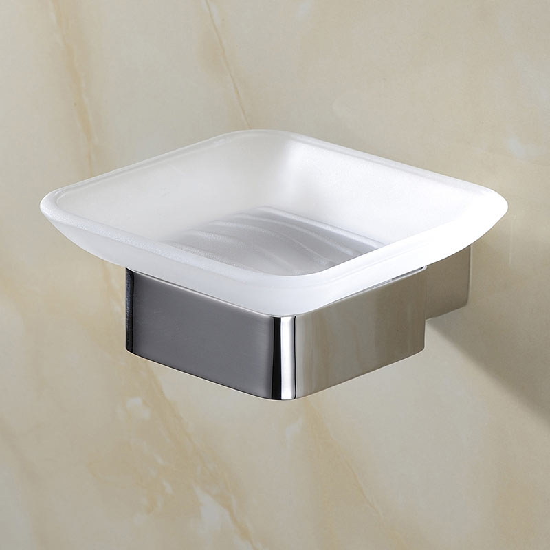 SUS 304Stainless Steel Soap Dish Holder for Bathroom ,Wall Mounted