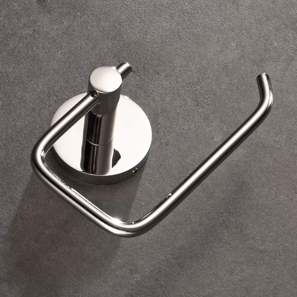 SUS304 Stainless Steel Bathroom Toilet Paper Holder Wall Mounted Toilet Roll Holder Chrome finish