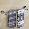 Stainless Steel Bathroom Double Layer Towel Bar | 2 Colors Towel Rail for Bathroom