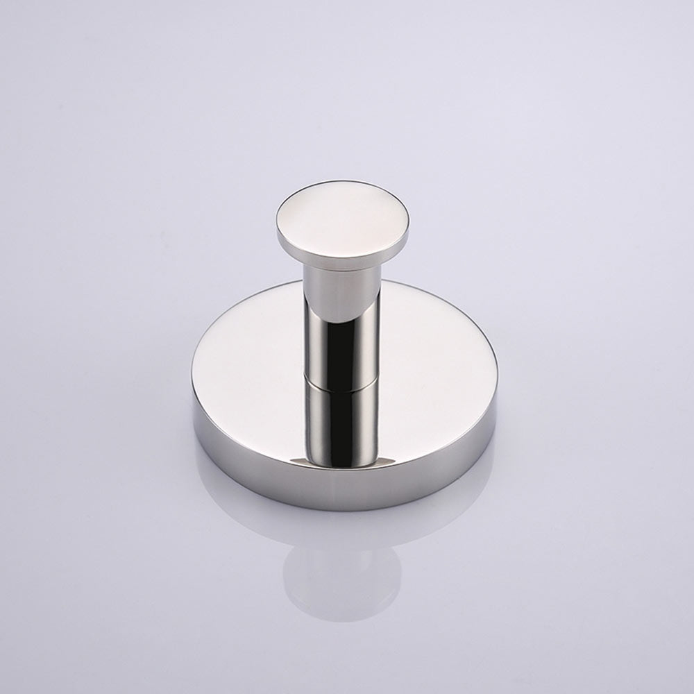 SUS304 Stainless Steel Bathroom Towel Hook Chrome finish Robe Hook Wall Mount/ 2Color