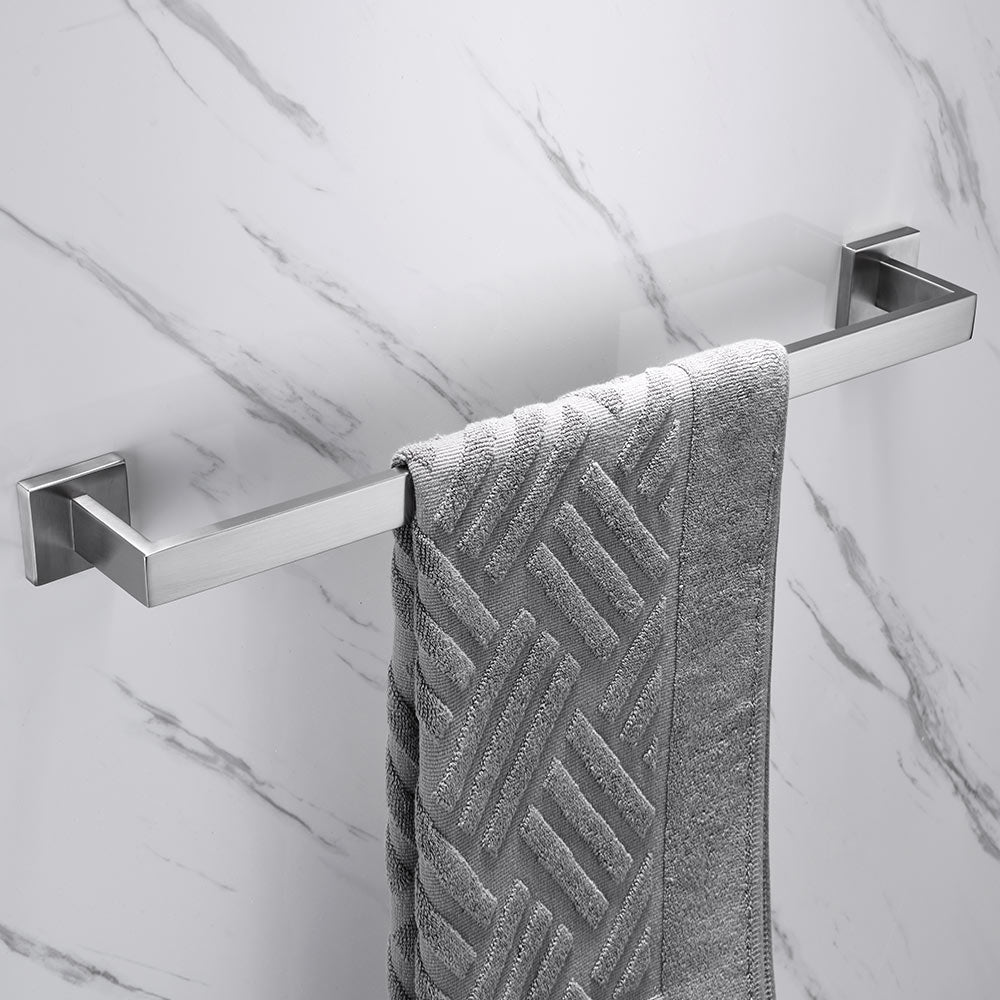 SUS 304 Stainless Steel Single Layer Towel Bar 4 Color Optional for Bathroom Kitchen