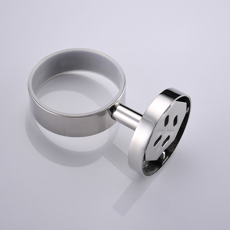 SUS304 Stainless Steel Bathroom Toothbrush Holder  /2 Color/ Wall Mount Toothbrush Cup Holder