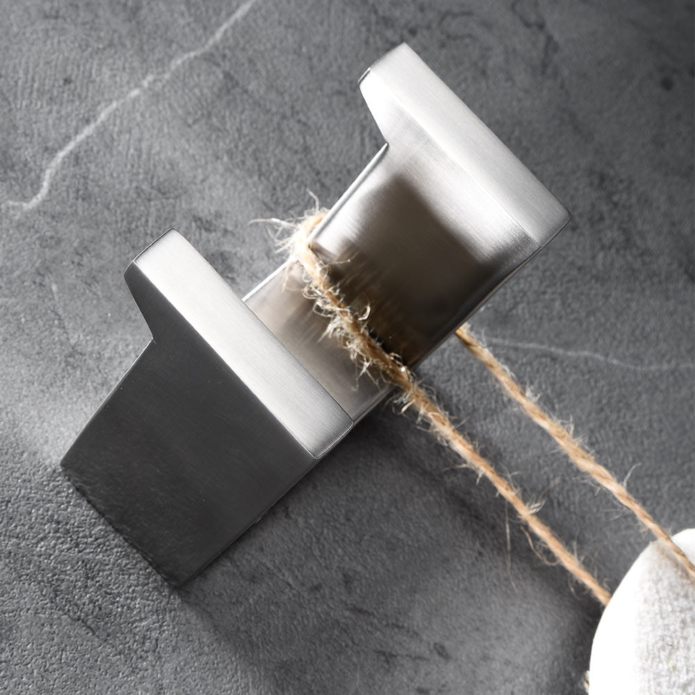 Stainless Steel Towel Hook | 3 Colors | Easy Install for Bathroom & Kitchen