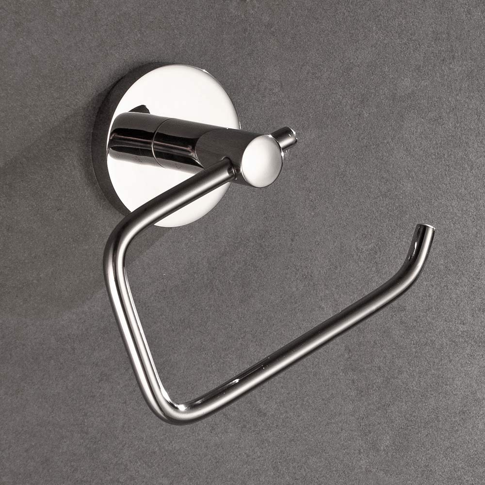 SUS304 Stainless Steel Bathroom Toilet Paper Holder Wall Mounted Toilet Roll Holder Chrome finish