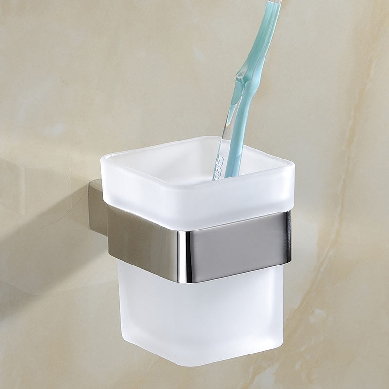 SUS 304Stainless Steel Toothbrush Holder for Bathroom ,Wall Mounted