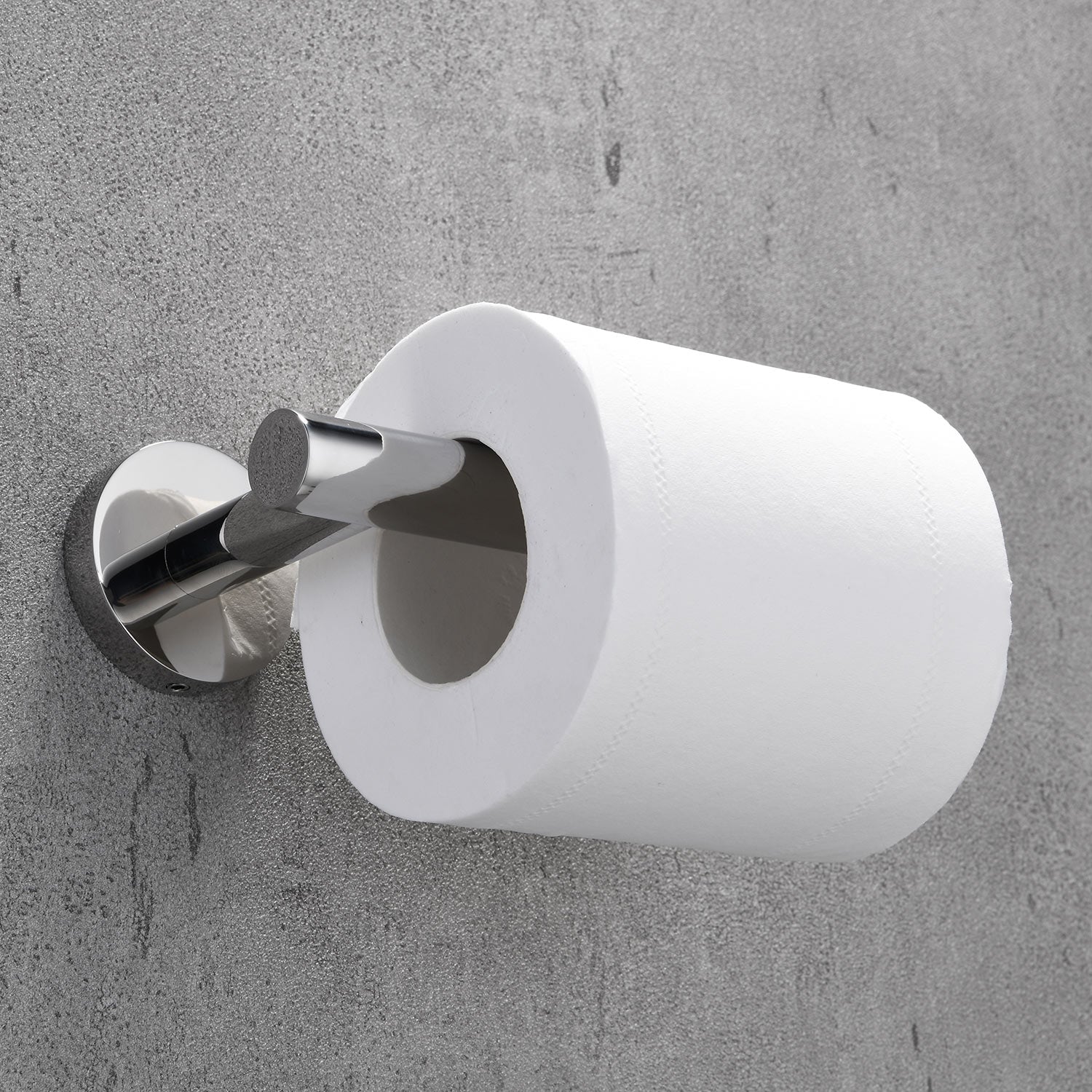 Stainless Steel Round Toilet Paper Holder | 3 Colors | Timeless Design Bathroom Toilet Roll Holder