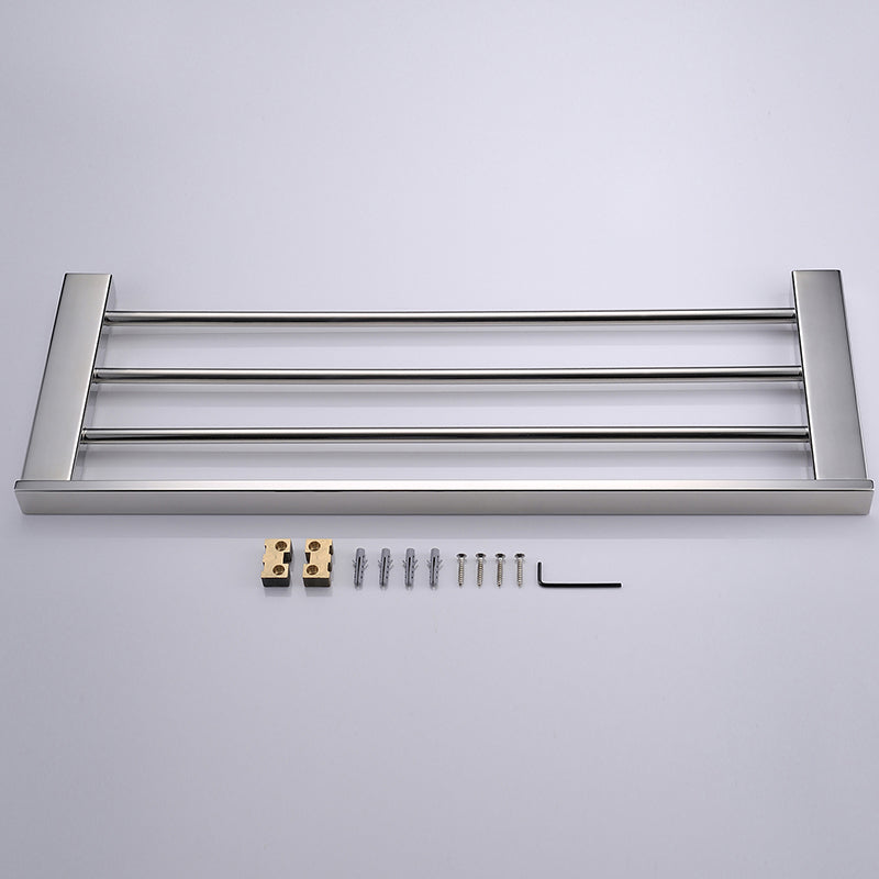 SUS304 Stainless Steel Towel Rack Towel Rail For Bathroom ,Wall Mounted
