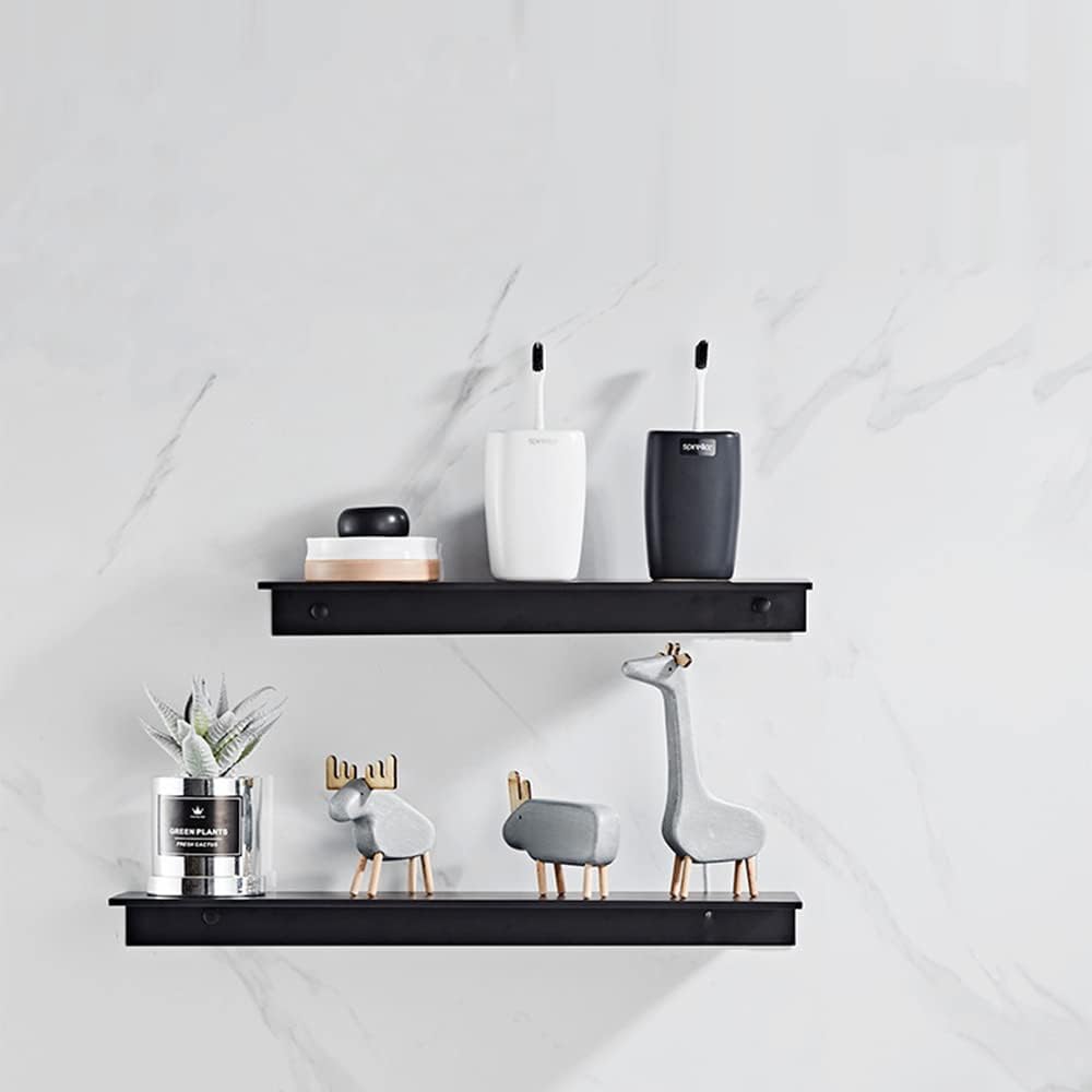 Sleek Space Aluminum Floating Bathroom Shelf