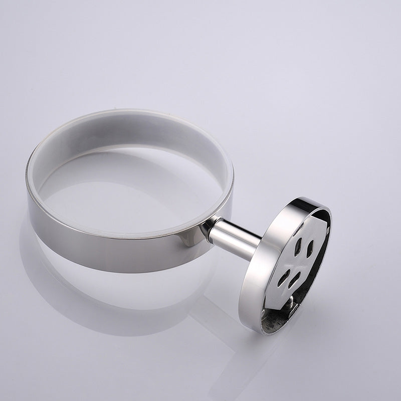 SUS304 Stainless Steel Bathroom Toilet Brush Holder Wall Mount Brush Cup Holder