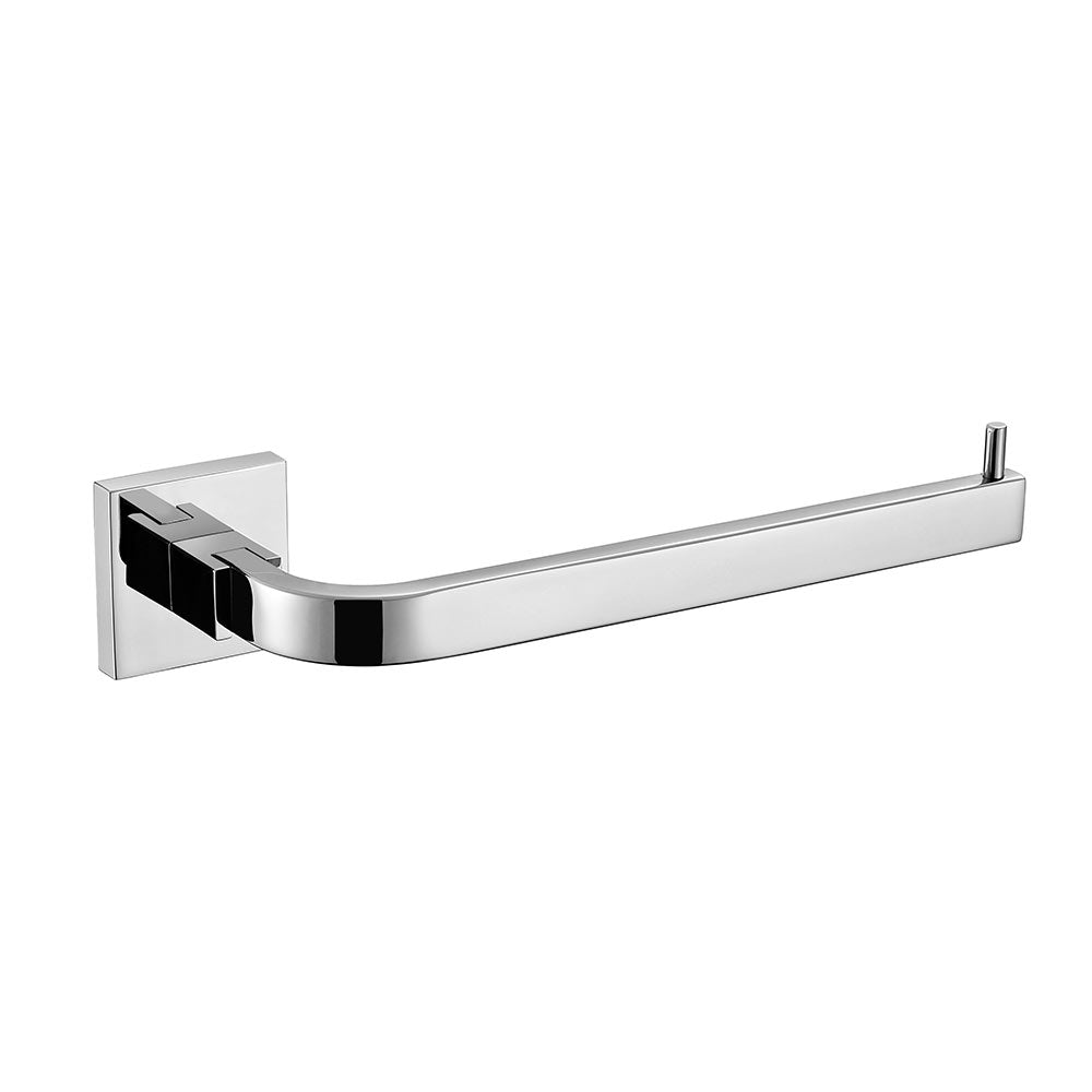 Stainless Steel Towel Ring | Square Design | Polished Chrome Finish Towel Holder
