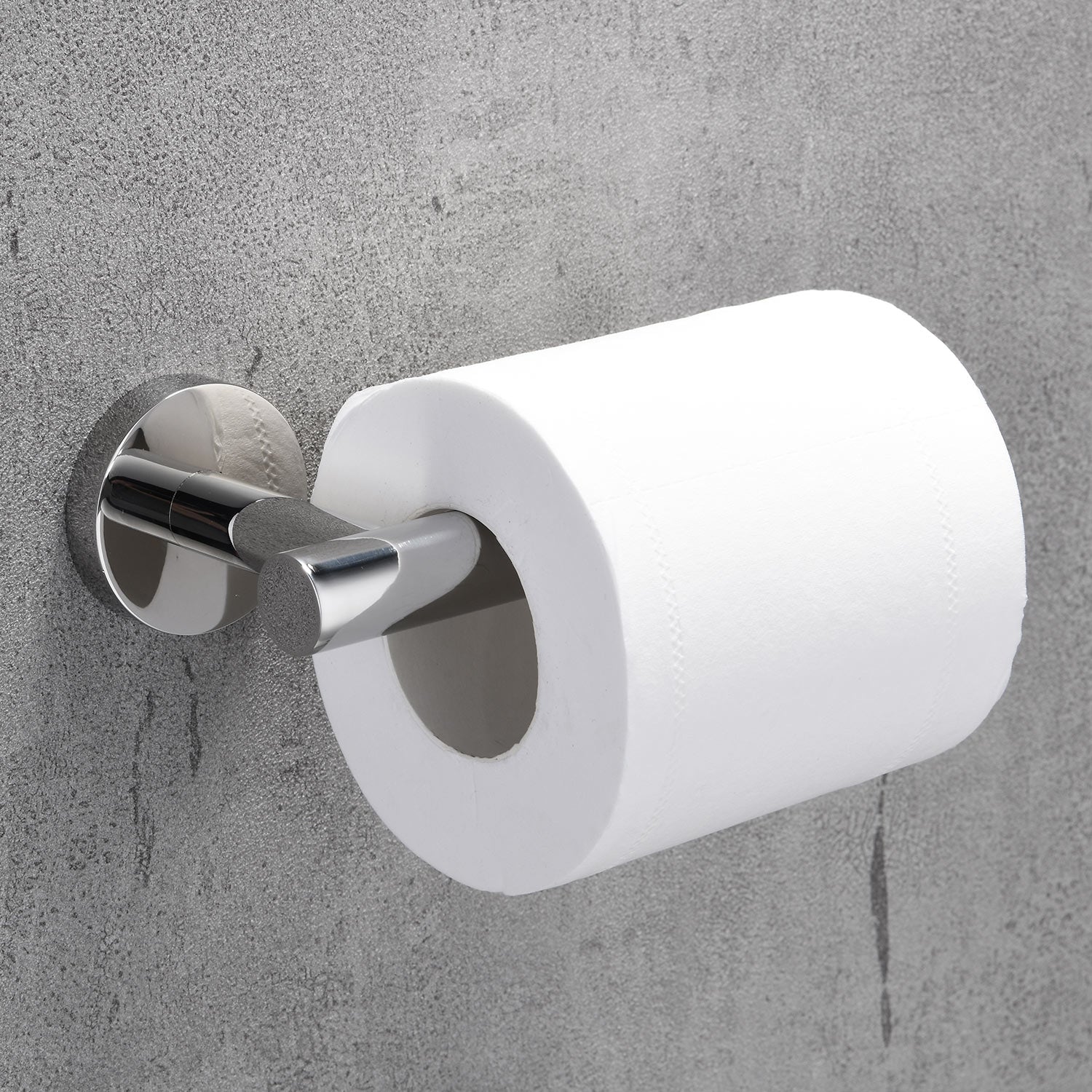 Stainless Steel Round Toilet Paper Holder | 3 Colors | Timeless Design Bathroom Toilet Roll Holder