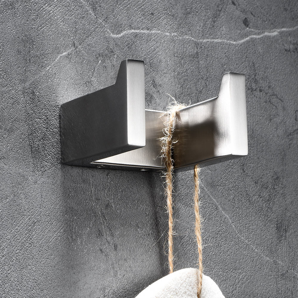 Stainless Steel Towel Hook | 3 Colors | Easy Install for Bathroom & Kitchen