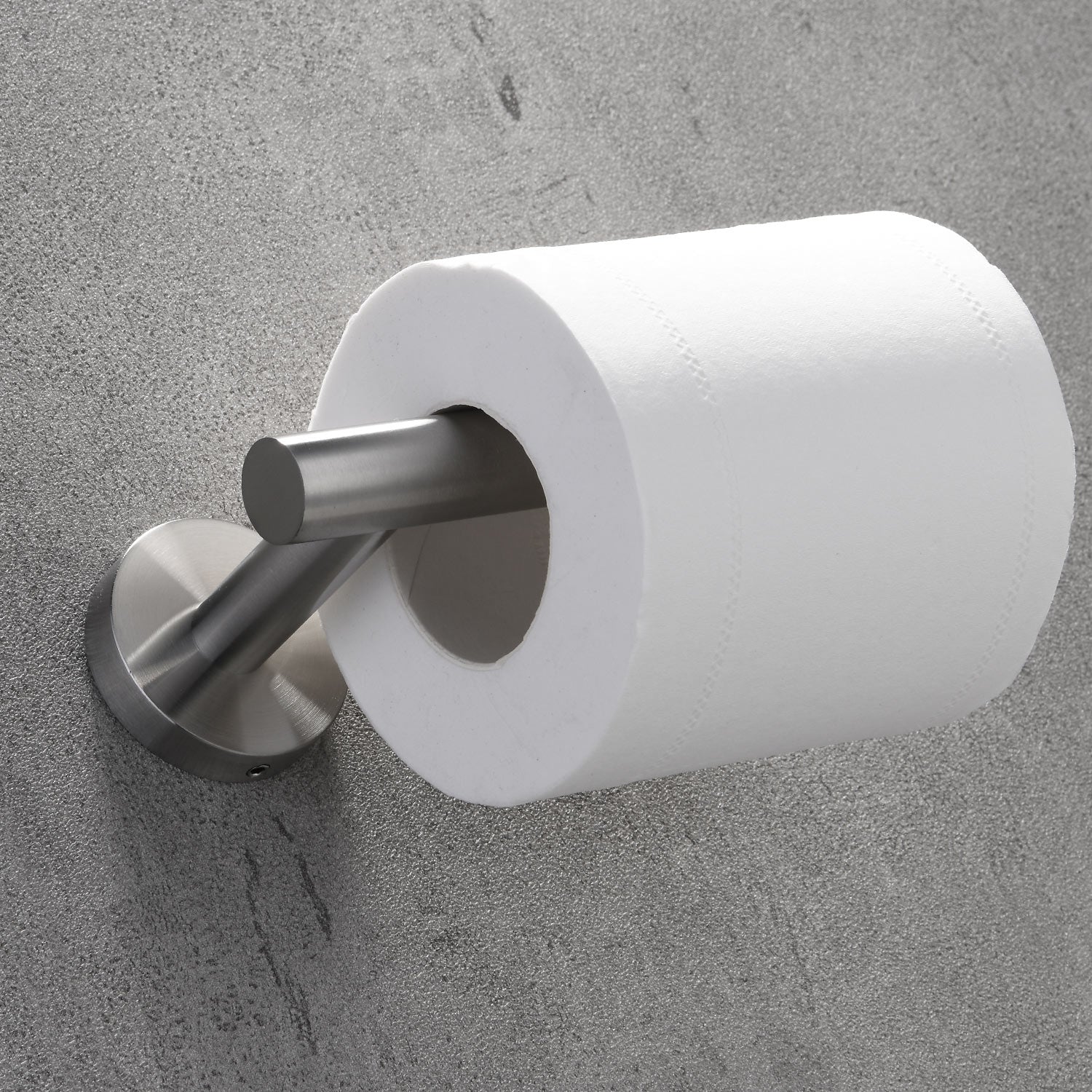 Stainless Steel Round Toilet Paper Holder | 3 Colors | Timeless Design Bathroom Toilet Roll Holder