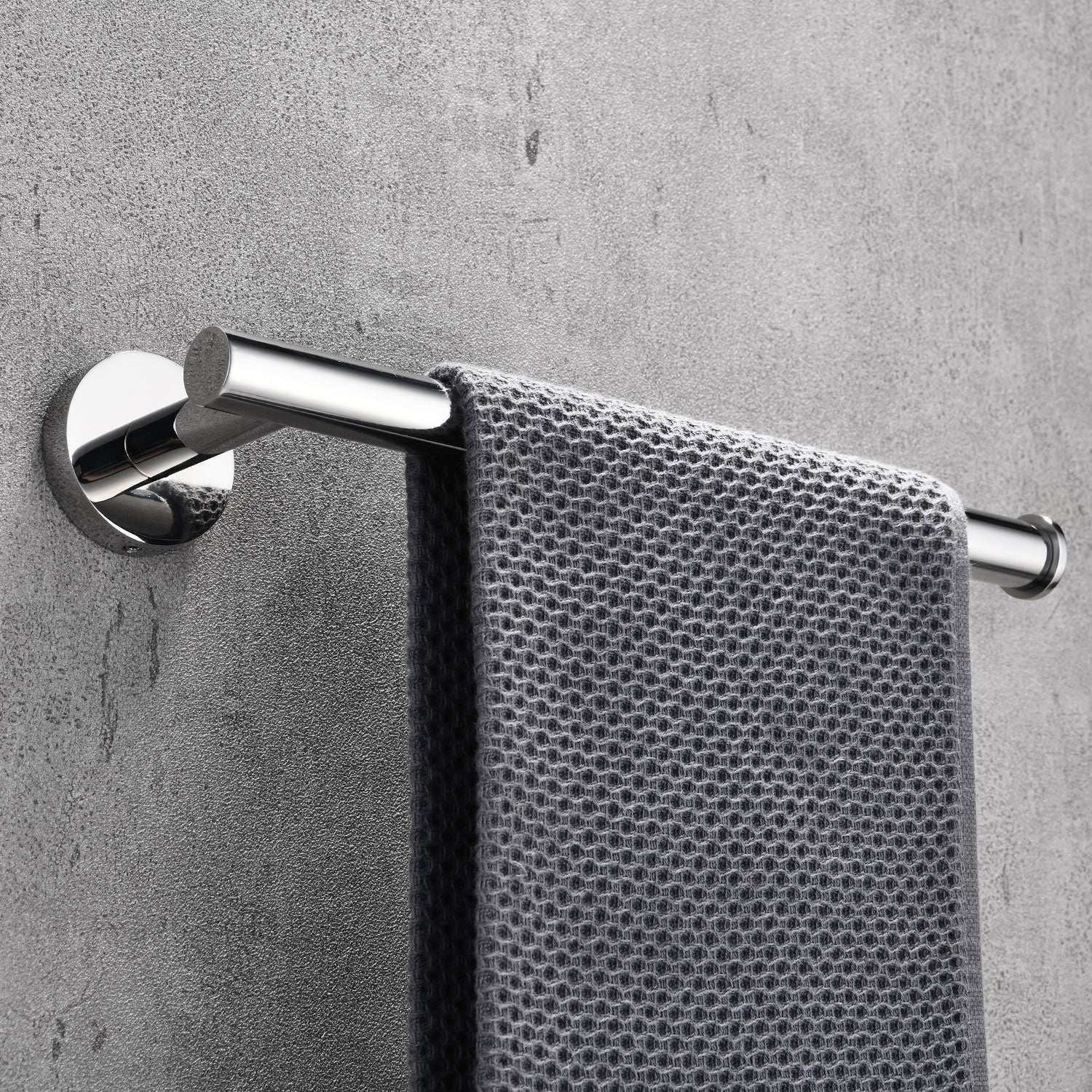 Stainless Steel Round Towel Ring | 3 Colors | Timeless Design Bathroom Towel Holder