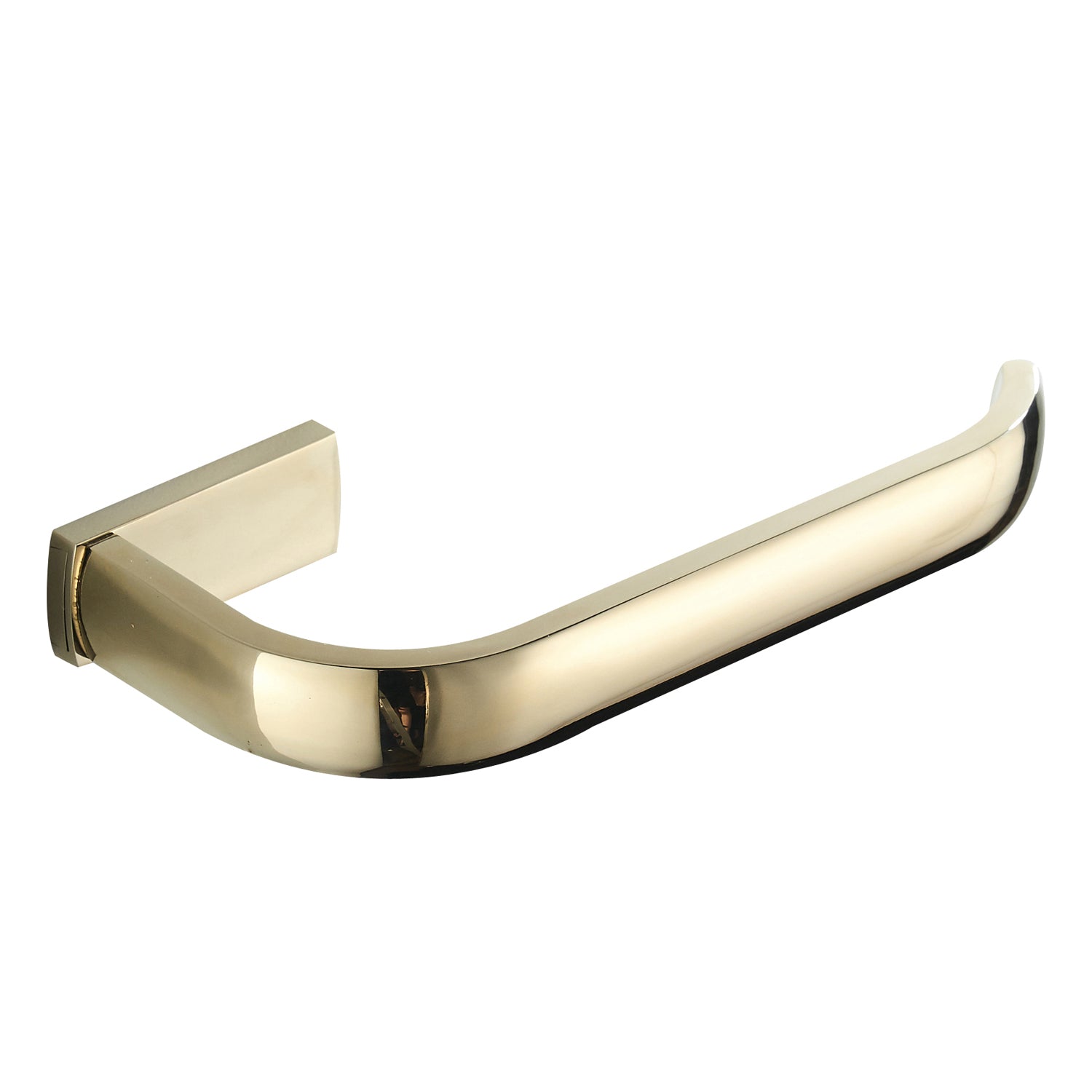 Rust-Proof 19.5cm Solid Brass Toilet Paper Roll Holder | Wall-Mounted Bathroom Hardware