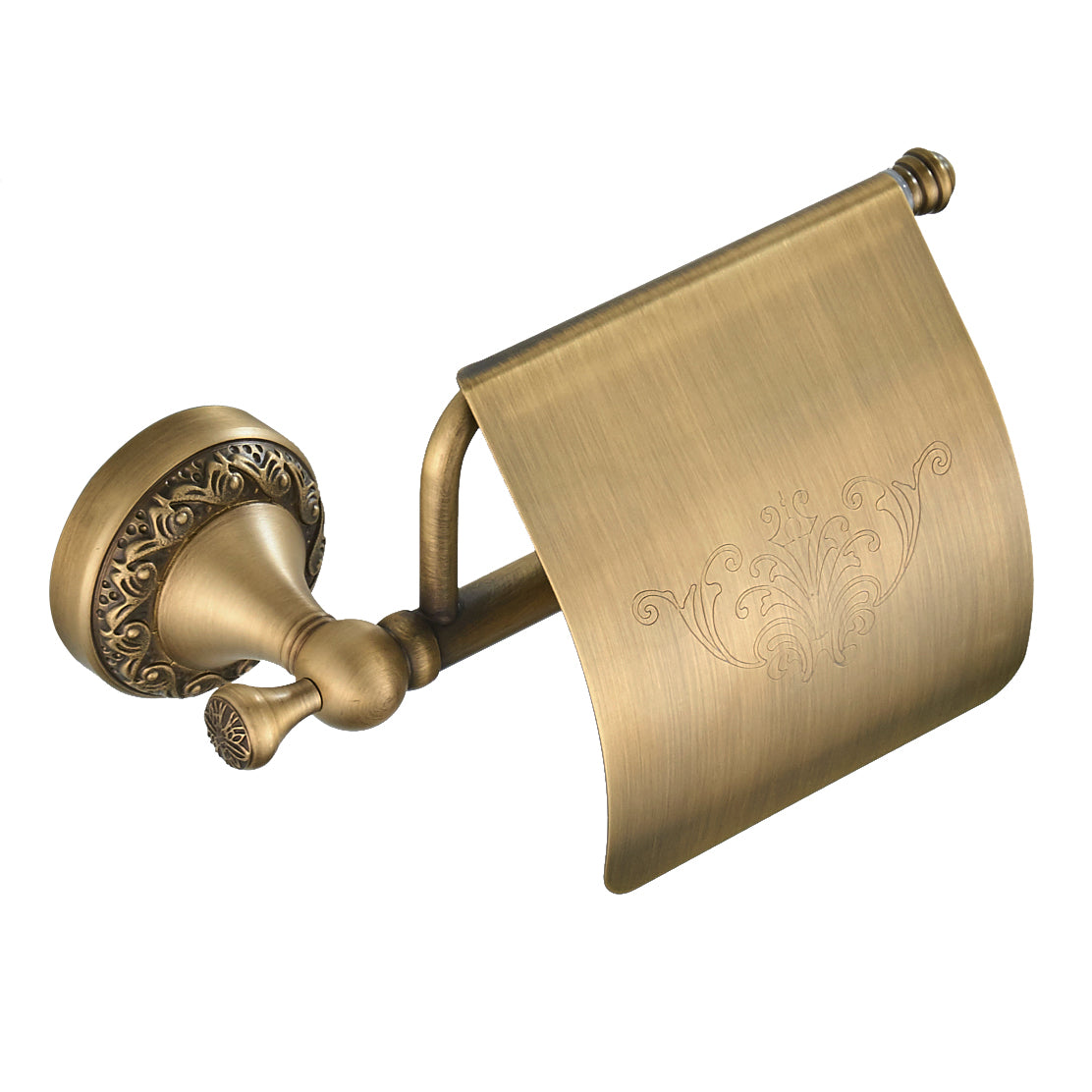 Dust-Proof Solid Brass Toilet Paper Roll Holder | Waterproof & Dustproof Cover