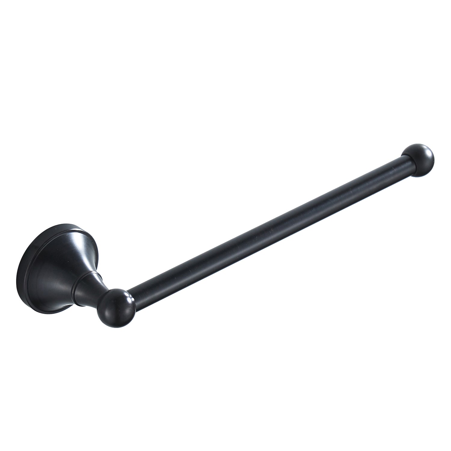 Solid Brass Open Towel Bar 29cm | Minimalist Wall-Mounted Bathroom Towel Holder (4 Finishes)