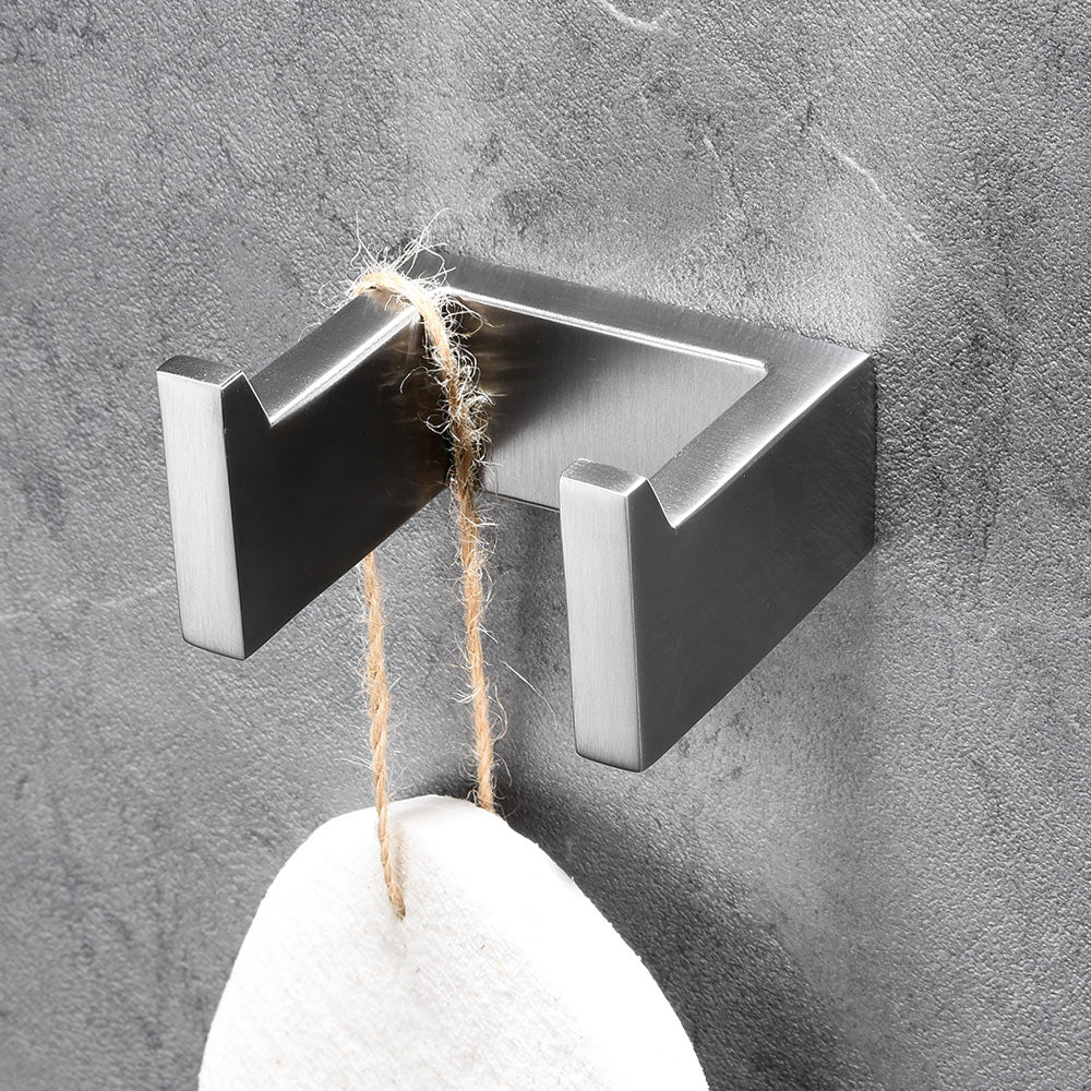 Stainless Steel Towel Hook | 3 Colors | Easy Install for Bathroom & Kitchen