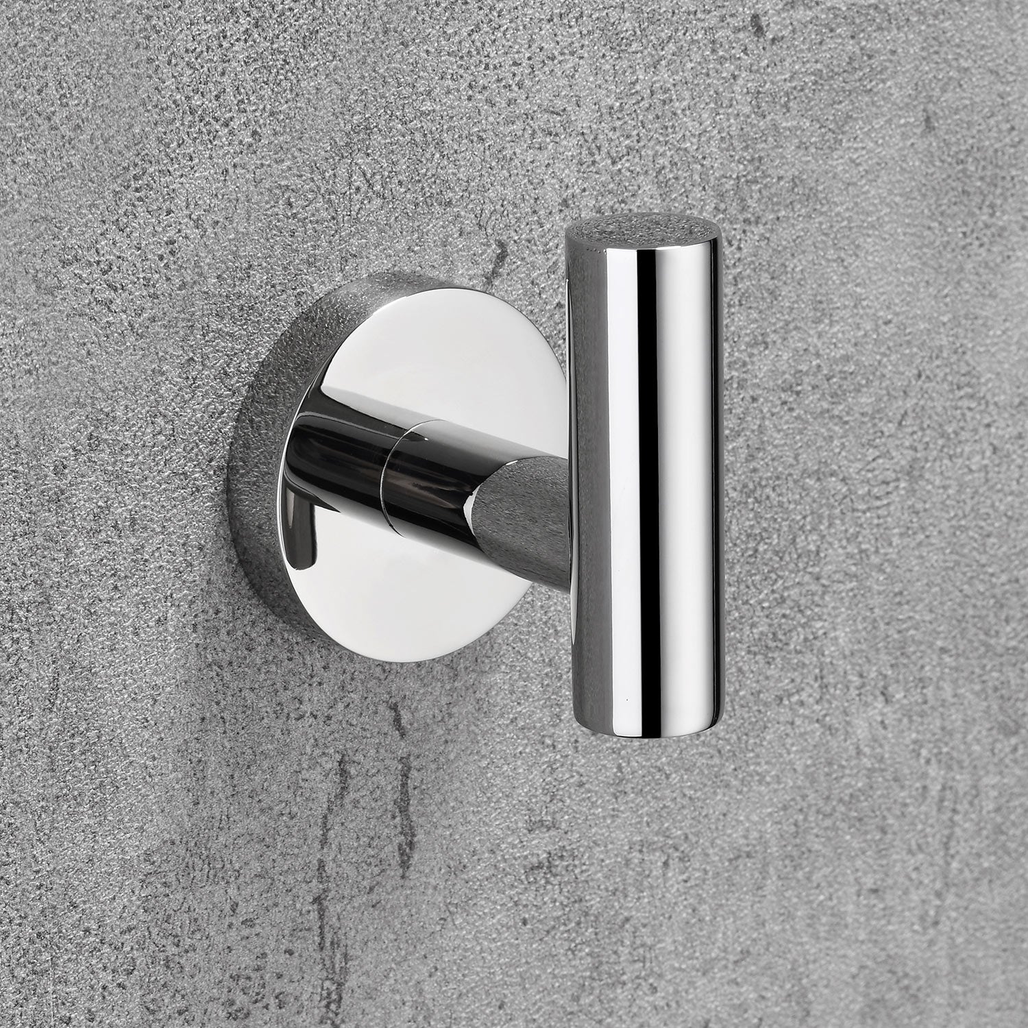 Stainless Steel Round Towel Hook| 3 Colors | Timeless Design Bathroom Robe Hook