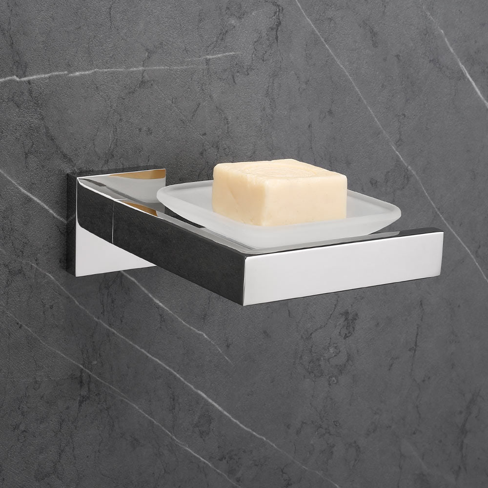 SUS 304Stainless Steel Soap Dish 3 Color Wall Mounted Soap Holder for Bathroom