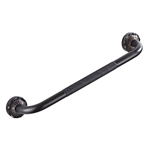 Antique Brass Grab Bar | Non-Slip Vintage Bathroom Safety Rail
