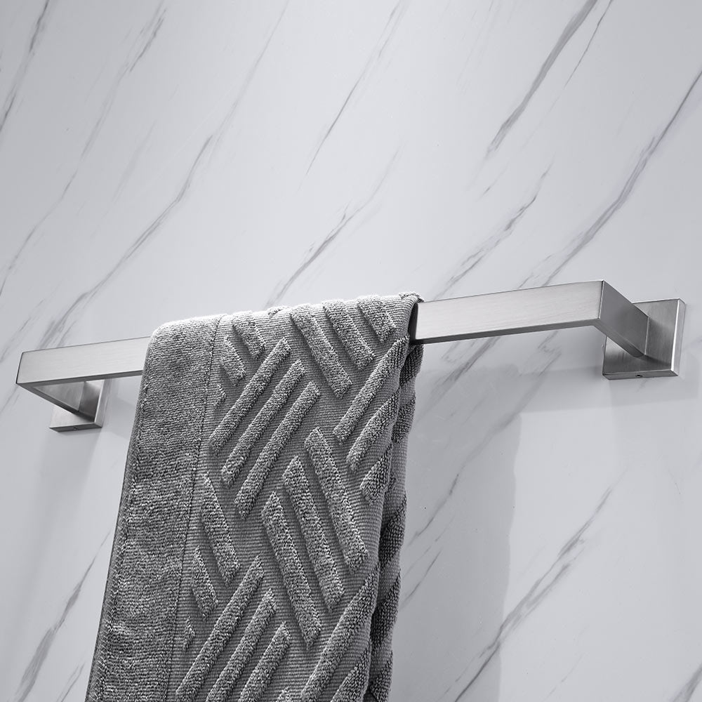 SUS 304 Stainless Steel Single Layer Towel Bar 4 Color Optional for Bathroom Kitchen