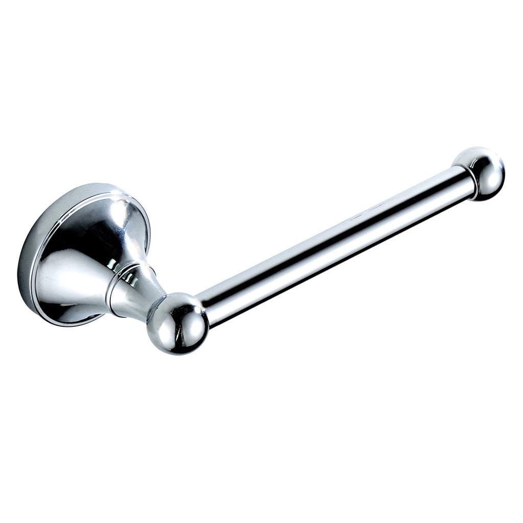 Solid Brass Toilet Paper Holder 20cm | Minimalist Wall-Mounted Bathroom Tissue Holder (4 Finishes)