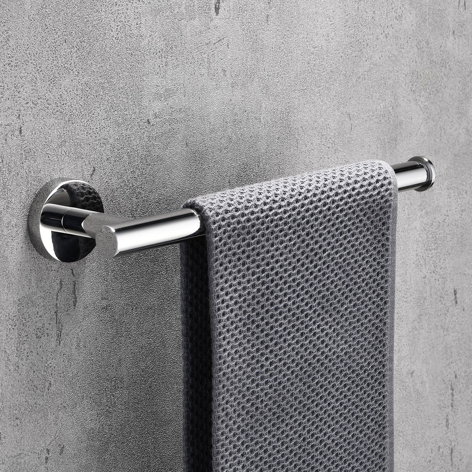 Stainless Steel Round Towel Ring | 3 Colors | Timeless Design Bathroom Towel Holder