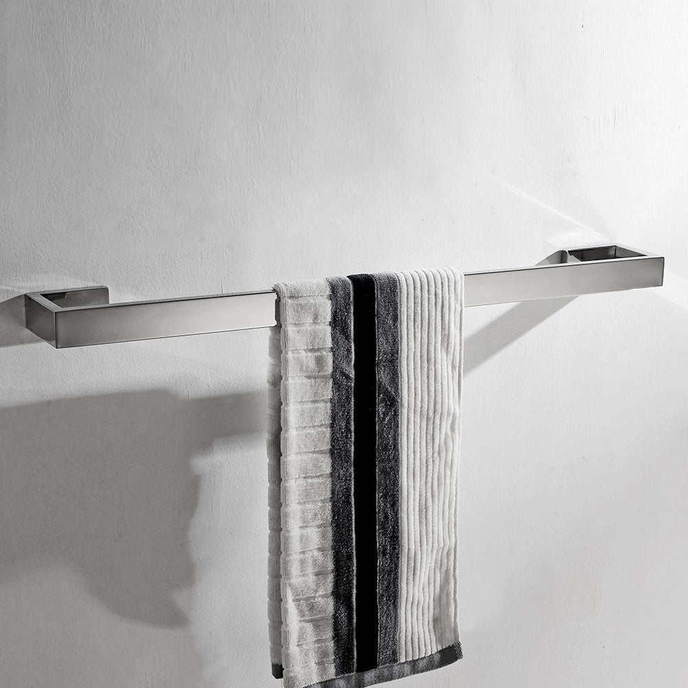 Stainless Steel Towel Bar | 3 Colors | Easy Install for Bathroom & Kitchen