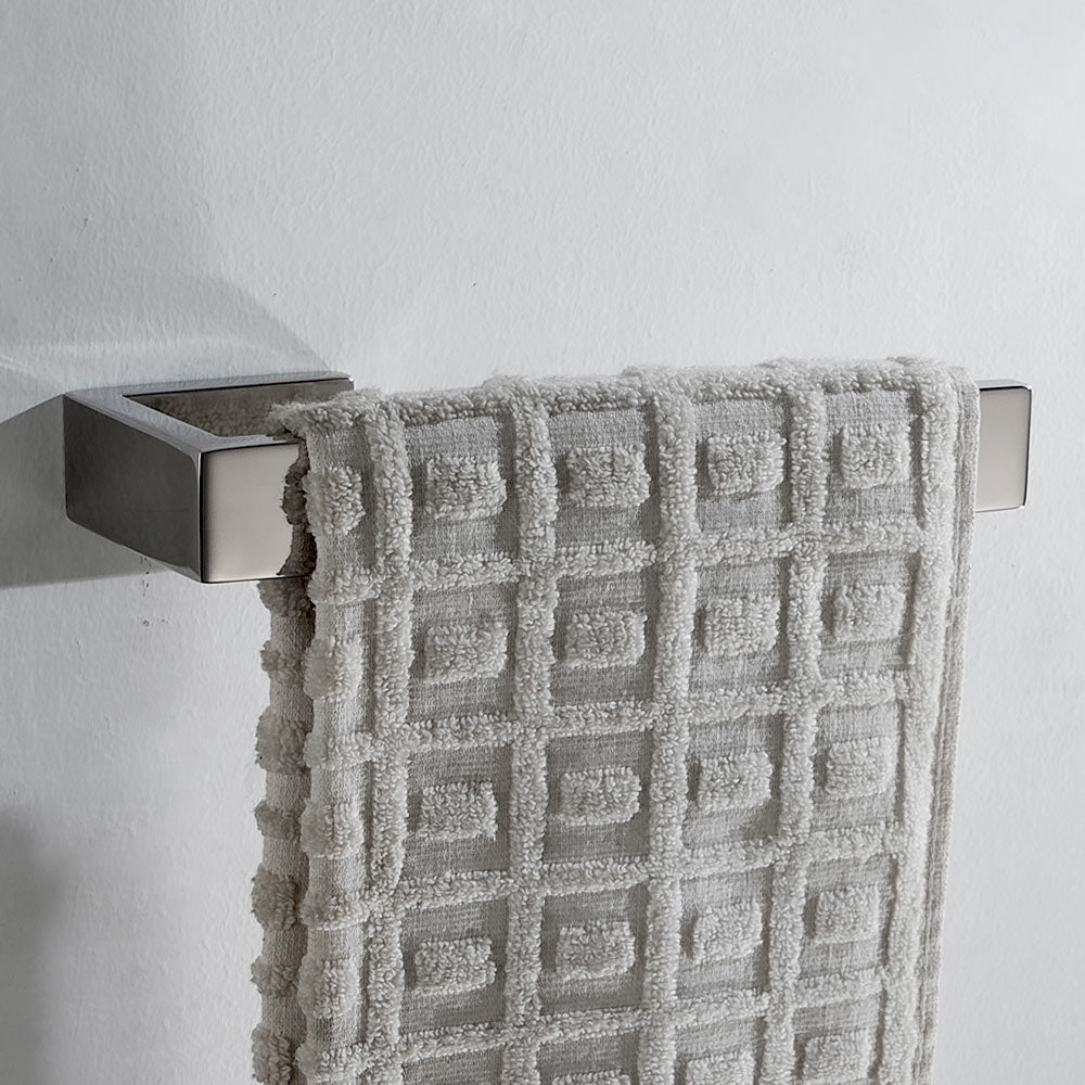 Stainless Steel Towel Bar | 3 Colors | Easy Install for Bathroom & Kitche