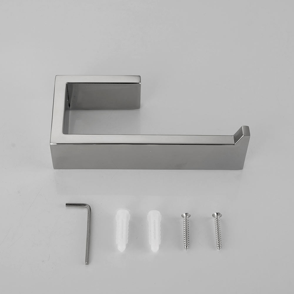 Stainless Steel Toilet Paper Holder | 3 Colors | Easy Install for Bathroom & Kitchen