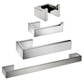 4 in 1 Bathroom Accesoories Set ,Towel Hook+Toilet Paper Holder+Towel Ring+Towel Bar for Bathroom Kitchen