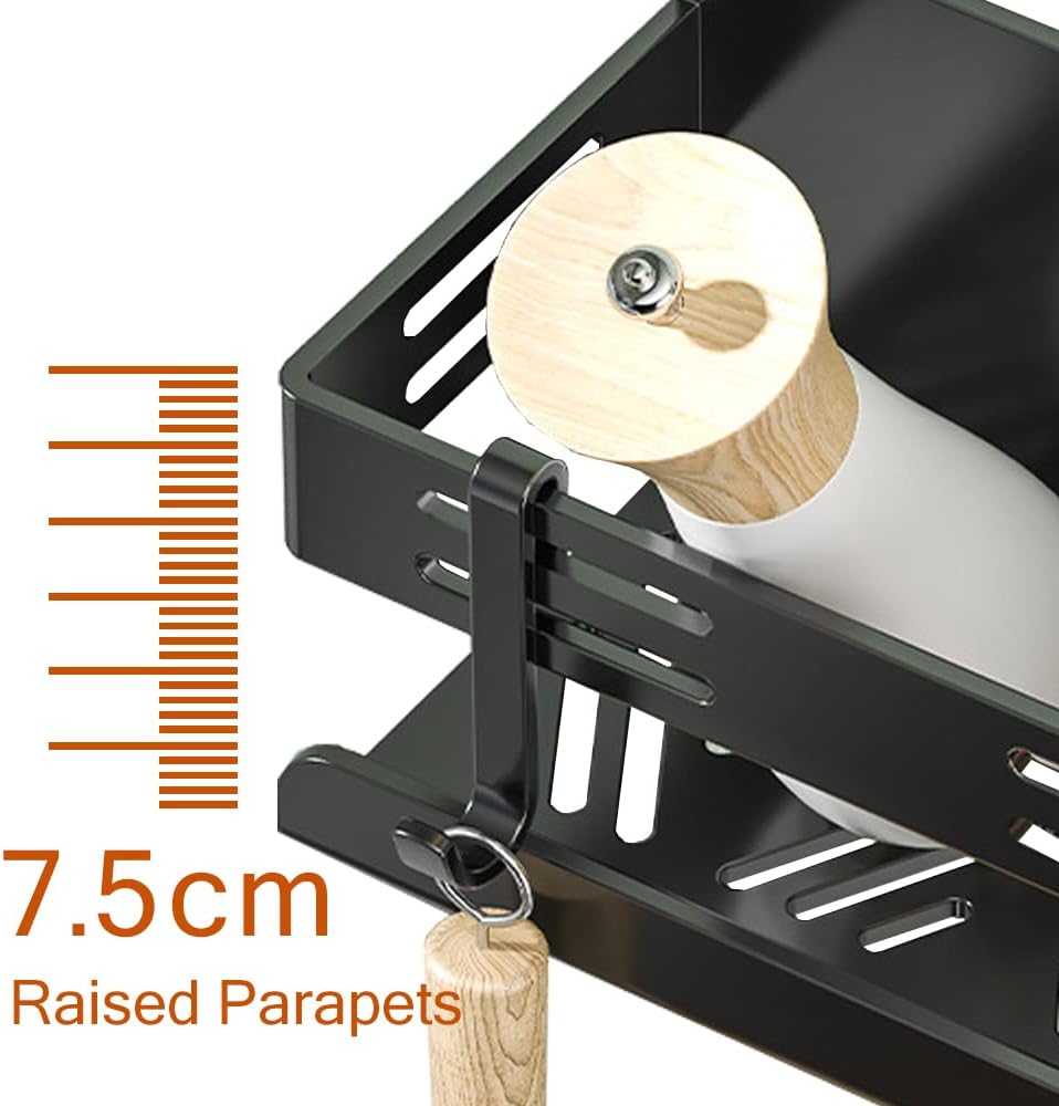 Self Adhesive Stainless Steel Bathroom Shower Caddy