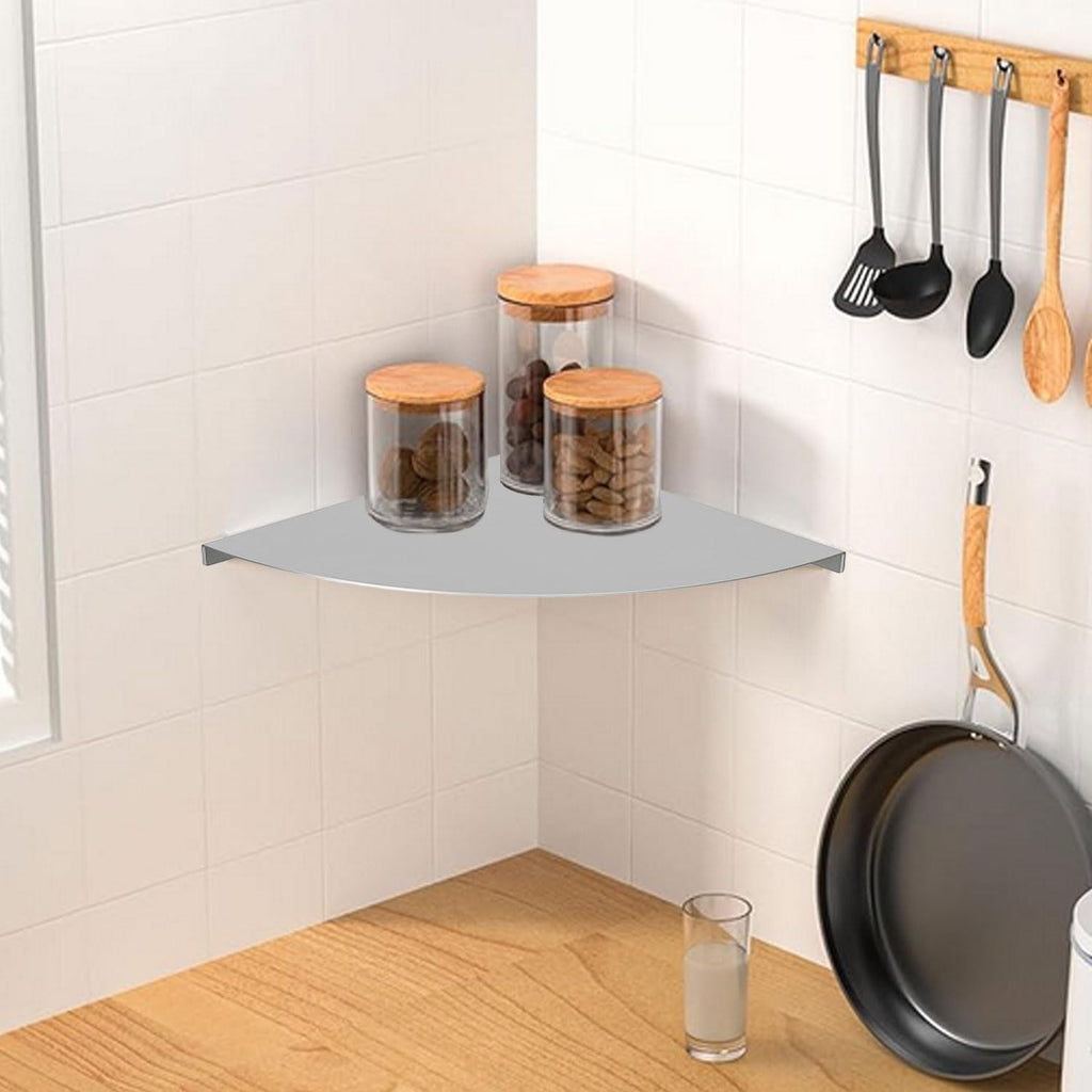 2-Tier Corner Shower Shelf – 304 Stainless Steel Bathroom Organizer