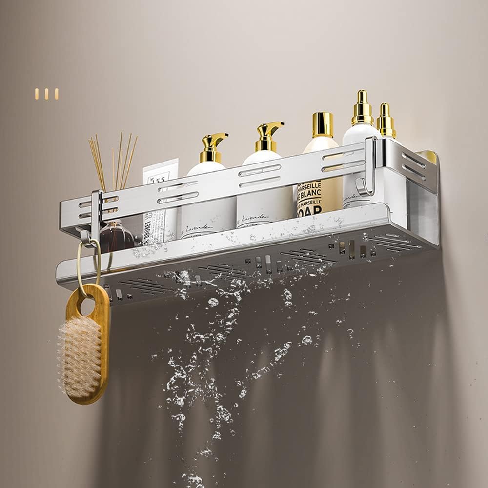 Self Adhesive Stainless Steel Bathroom Shower Caddy