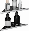 2-Tier Corner Shower Shelf – 304 Stainless Steel Bathroom Organizer