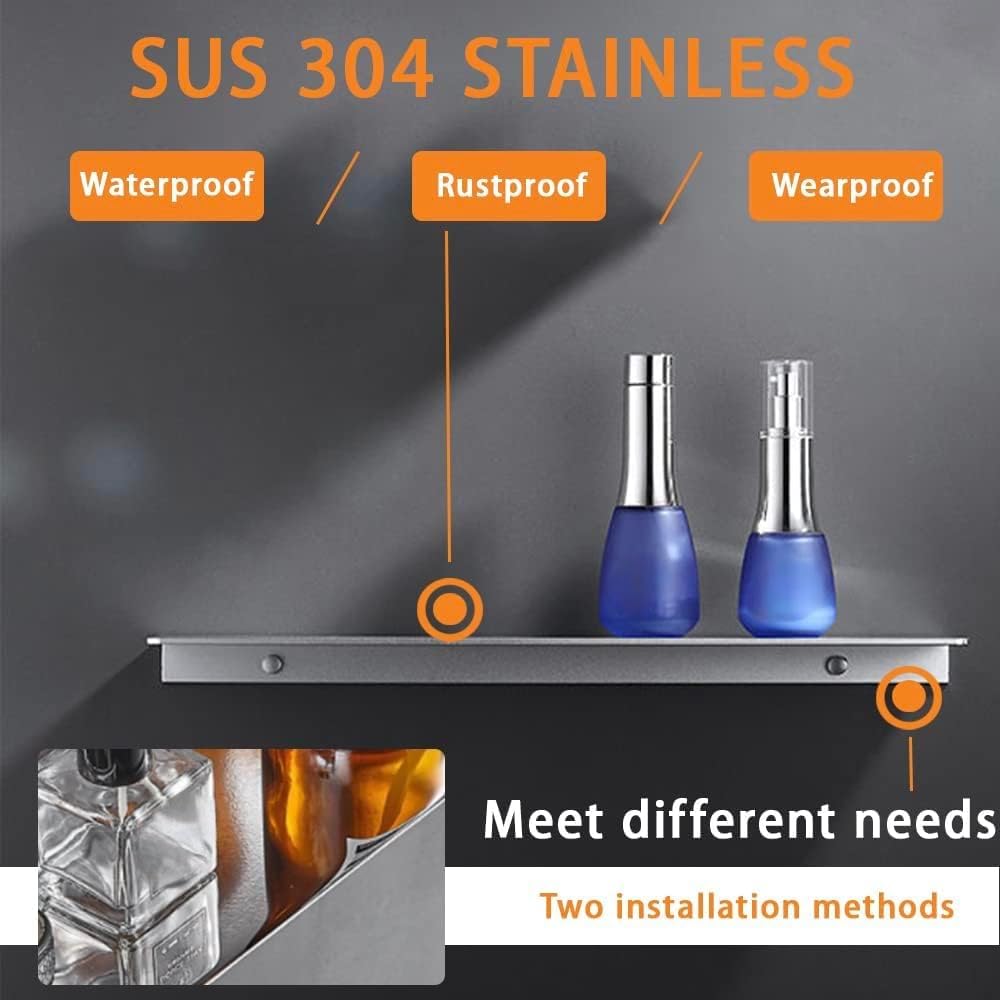 Stainless Steel Bathroom Rectangular Shower Caddy