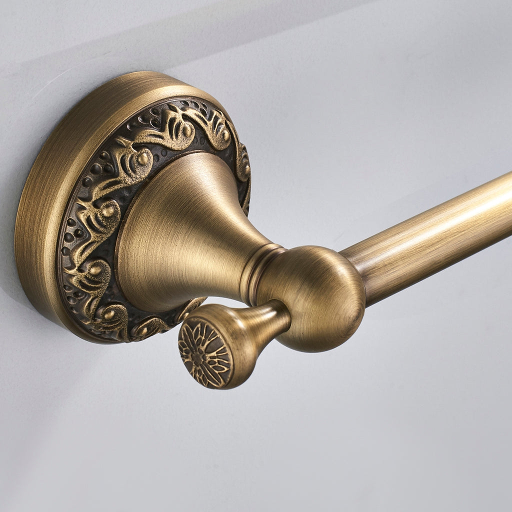 Rust-Proof Solid Brass Toilet Paper Holder | 21cm Easy-Change Bathroom Tissue Rack