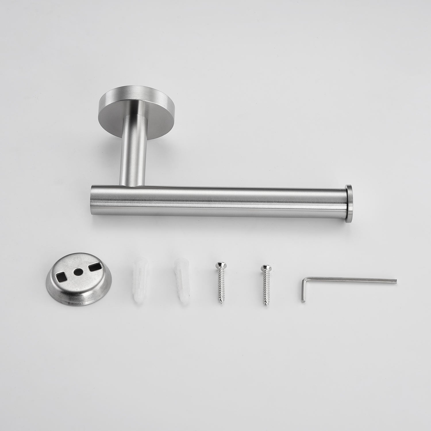 Stainless Steel Round Toilet Paper Holder | 3 Colors | Timeless Design Bathroom Toilet Roll Holder